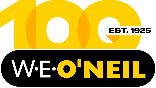 W.E. O'Neil 100 Years logo
