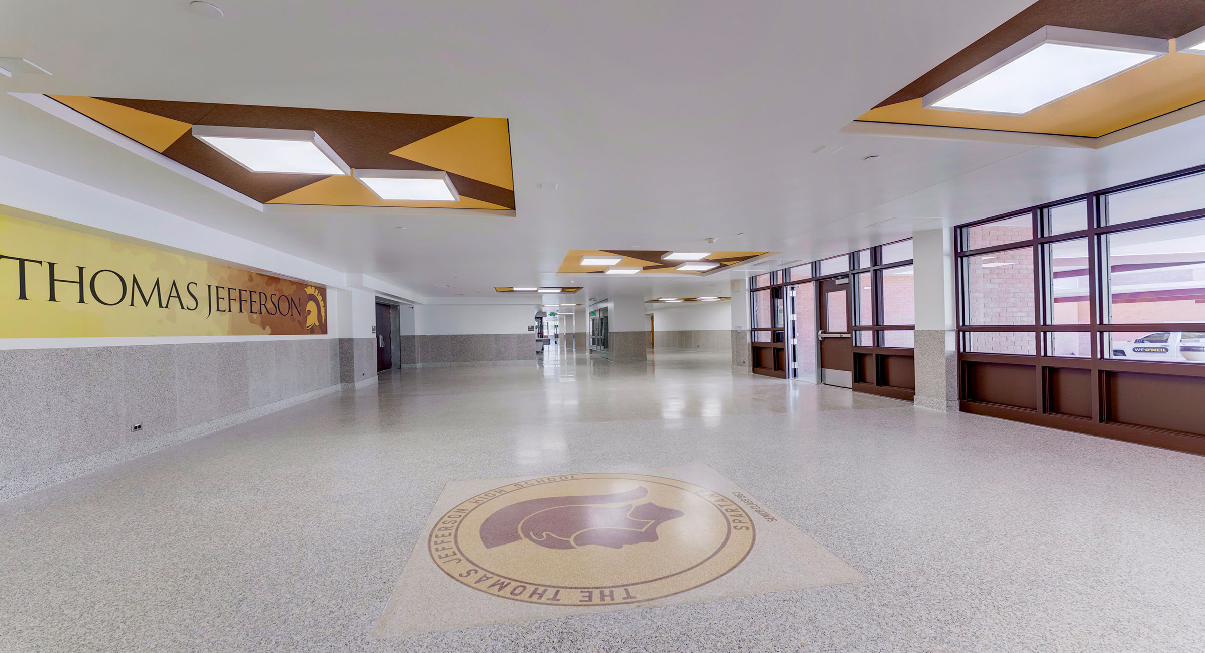Thomas Jefferson High School Lobby And Library Renovation In Denver CO 