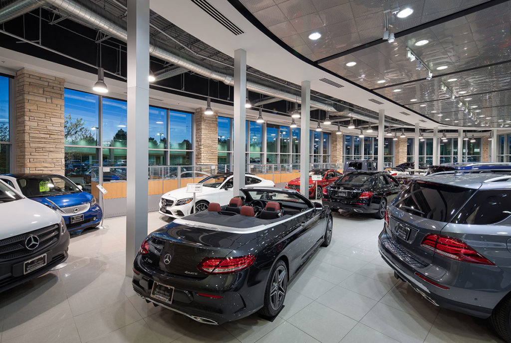 Mercedes Benz of Westminster Showroom Expansion in Westminster, CO