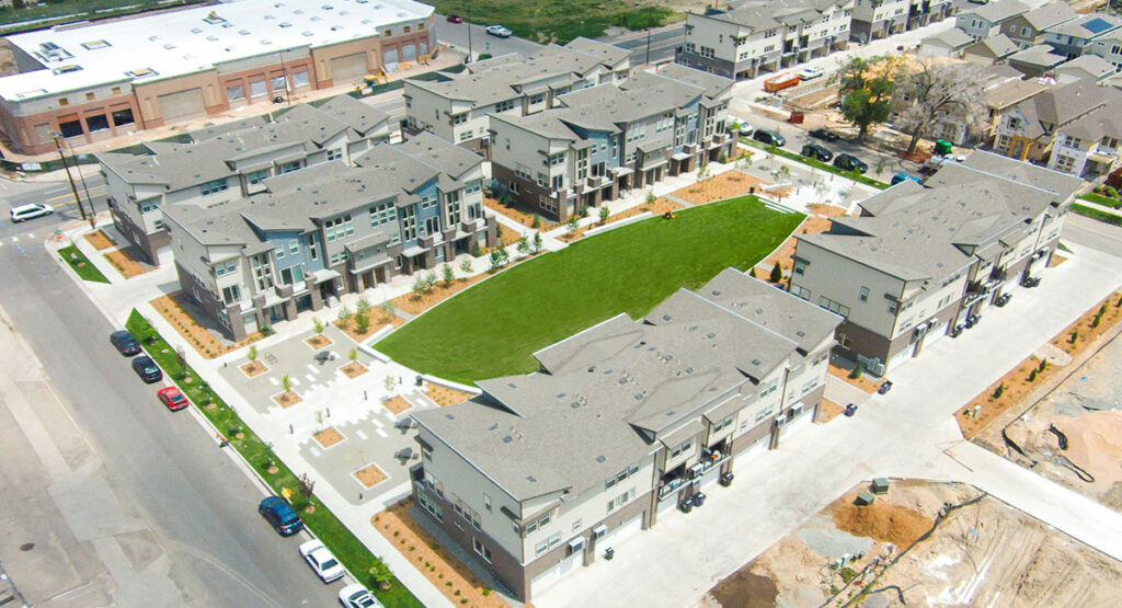 Platt Park North Townhomes in Denver, CO (Pando Holdings) W.E. O'Neil