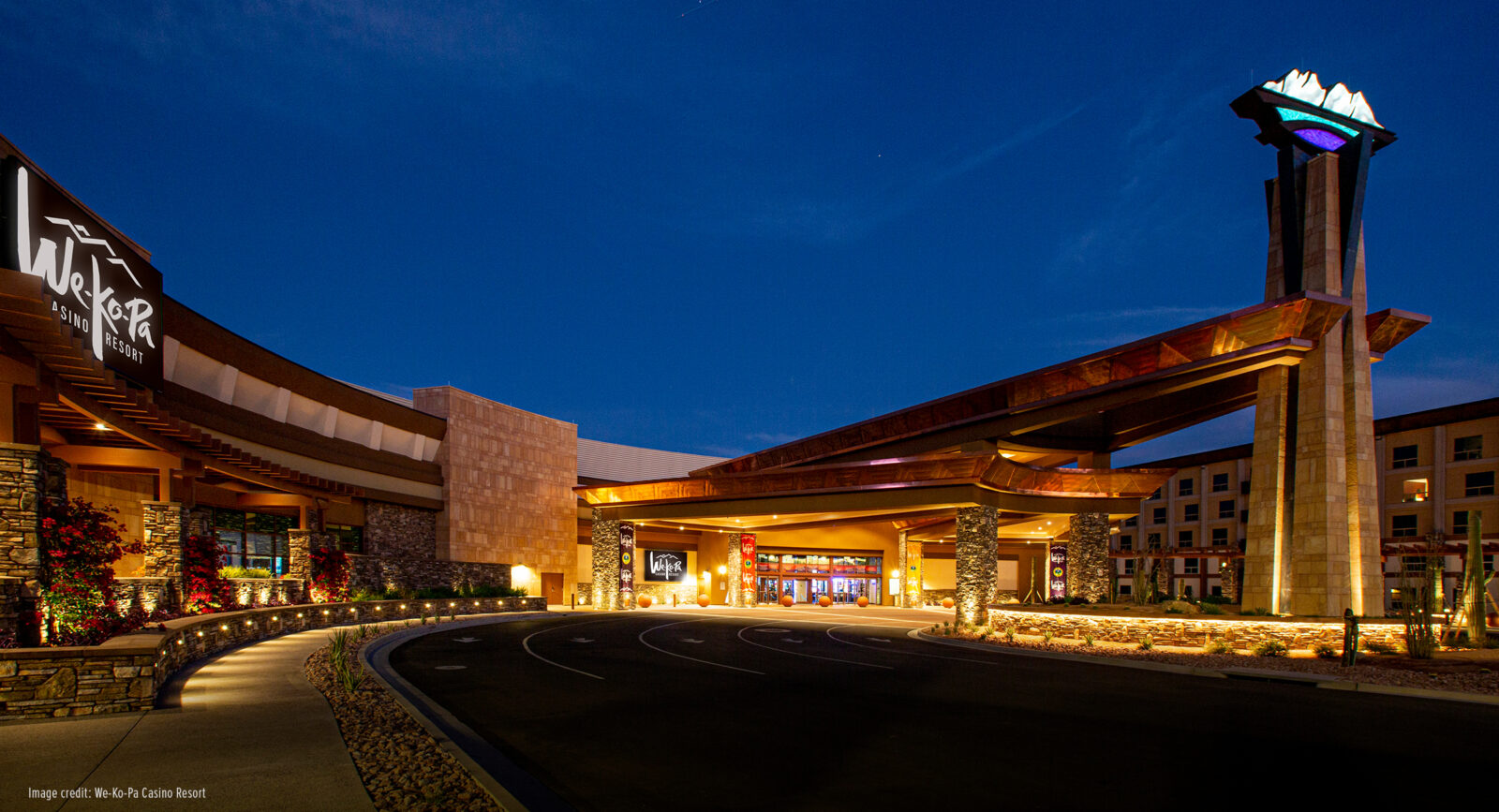 We Ko Pa Casino Resort in Fort - We Ko Pa Casino Resort 1 Feat Exterior 1600x867 